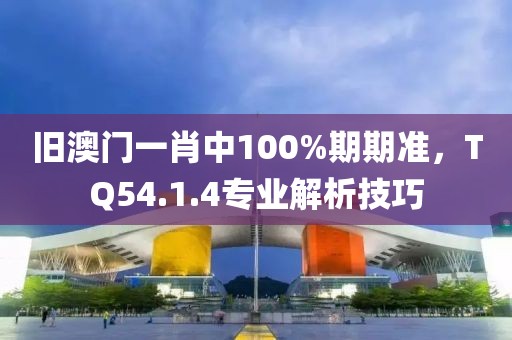 旧澳门一肖中100%期期准，TQ54.1.4专业解析技巧