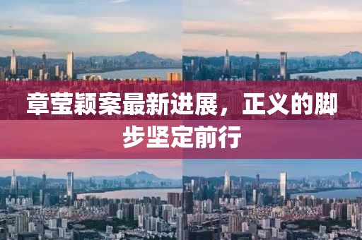 章莹颖案最新进展，正义的脚步坚定前行