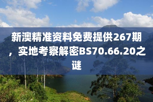 新澳精准资料免费提供267期，实地考察解密BS70.66.20之谜