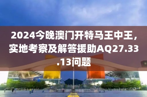 2024今晚澳门开特马王中王，实地考察及解答援助AQ27.33.13问题