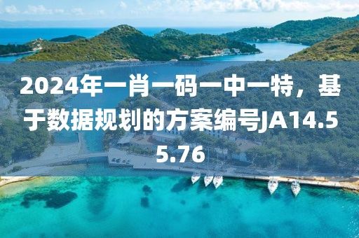 2024年一肖一码一中一特，基于数据规划的方案编号JA14.55.76