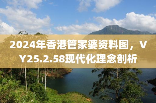 2024年香港管家婆资料图，VY25.2.58现代化理念剖析