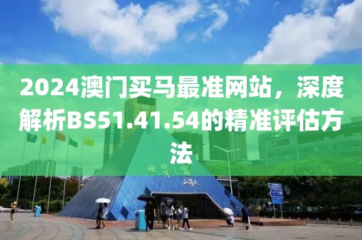 2024澳门买马最准网站，深度解析BS51.41.54的精准评估方法