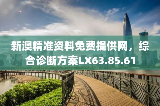 新澳精准资料免费提供网，综合诊断方案LX63.85.61