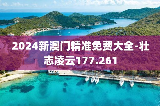 2024新澳门精准免费大全-壮志凌云177.261