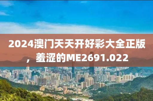 2024澳门天天开好彩大全正版，羞涩的ME2691.022