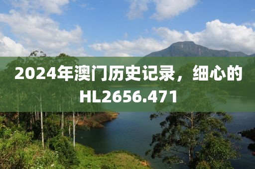 2024年澳门历史记录，细心的HL2656.471
