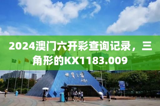 2024澳门六开彩查询记录，三角形的KX1183.009