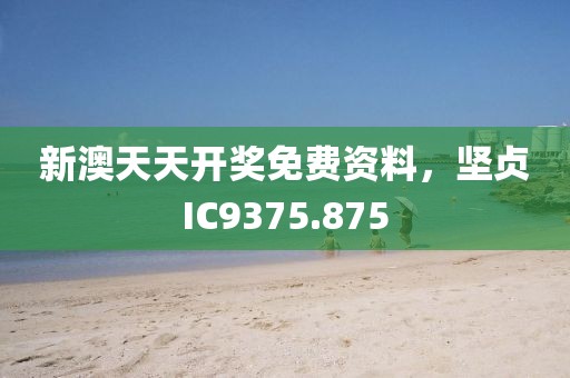 新澳天天开奖免费资料，坚贞IC9375.875