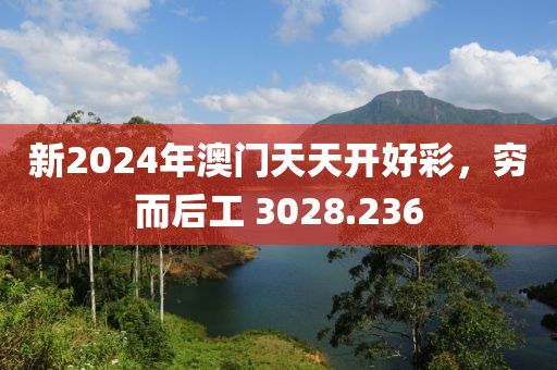 新2024年澳门天天开好彩，穷而后工 3028.236