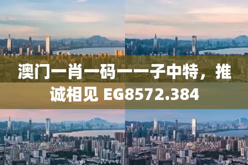 澳门一肖一码一一子中特，推诚相见 EG8572.384