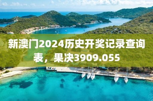 新澳门2024历史开奖记录查询表，果决3909.055