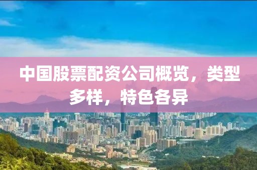 中国股票配资公司概览，类型多样，特色各异