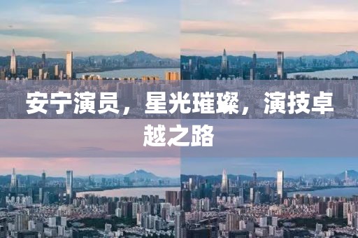 安宁演员，星光璀璨，演技卓越之路