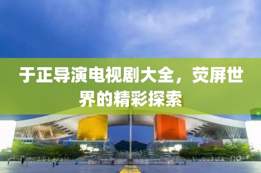 于正导演电视剧大全，荧屏世界的精彩探索