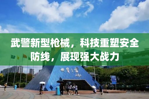 武警新型枪械，科技重塑安全防线，展现强大战力