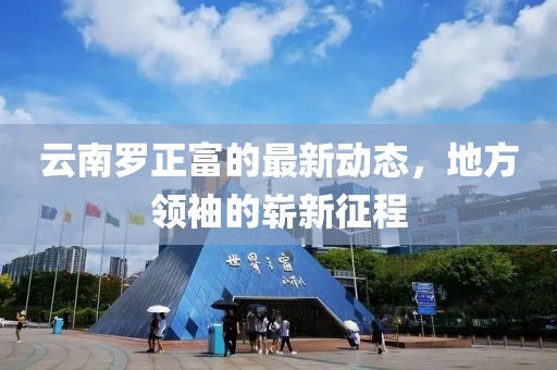 云南罗正富的最新动态，地方领袖的崭新征程