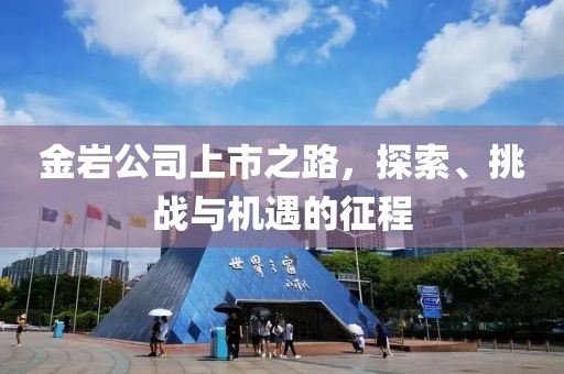 金岩公司上市之路，探索、挑战与机遇的征程