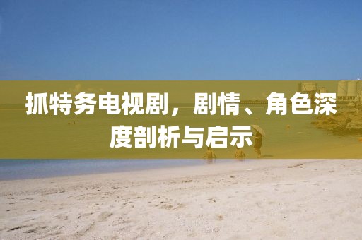 抓特务电视剧，剧情、角色深度剖析与启示
