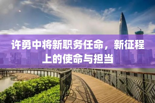 许勇中将新职务任命，新征程上的使命与担当