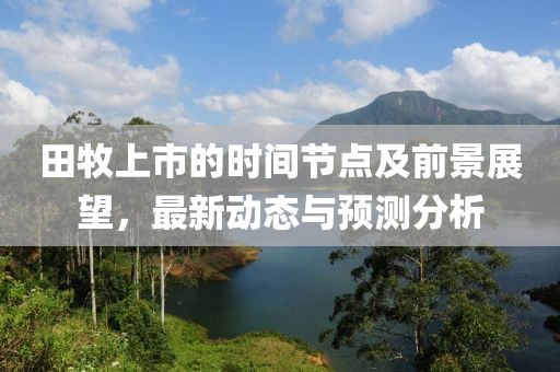 田牧上市的时间节点及前景展望，最新动态与预测分析