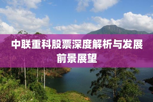 中联重科股票深度解析与发展前景展望