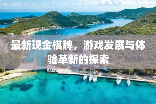 最新现金棋牌，游戏发展与体验革新的探索