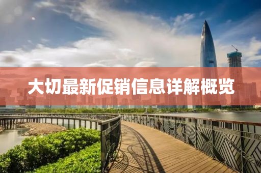 大切最新促销信息详解概览