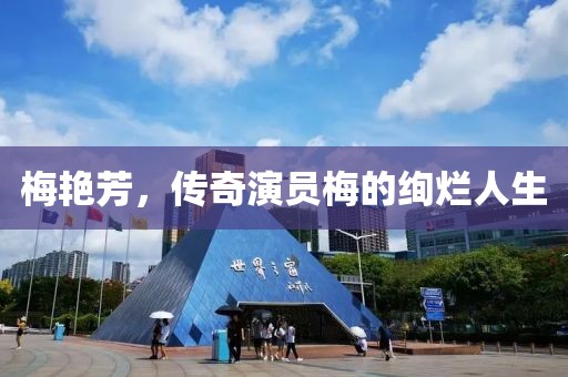 梅艳芳，传奇演员梅的绚烂人生