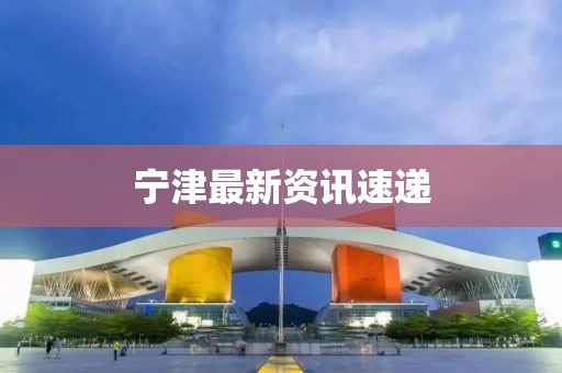 宁津最新资讯速递