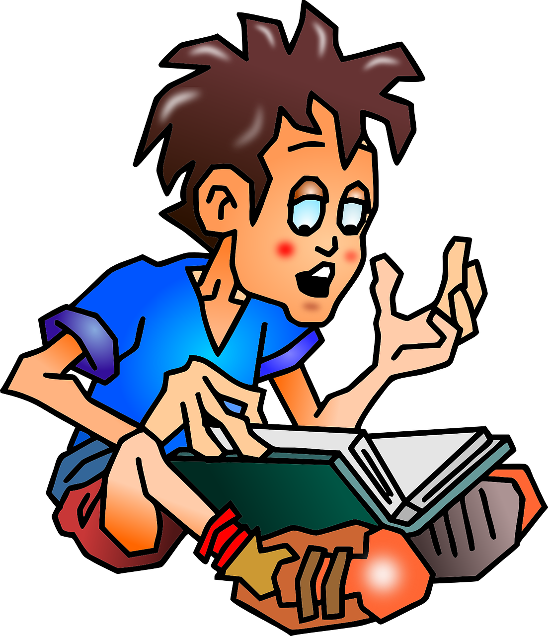 动漫男生头发绘画指南，从基础到进阶的教程